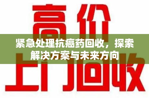 珠海紧急处理抗癌药回收，探索解决方案与未来方向
