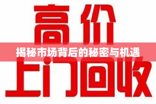 珠海揭秘市场背后的秘密与机遇