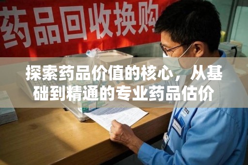 珠海探索药品价值的核心，从基础到精通的专业药品估价