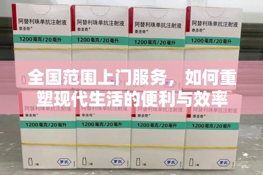 珠海全国范围上门服务，如何重塑现代生活的便利与效率